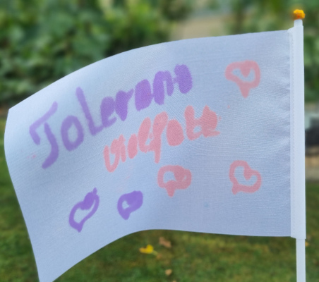 Omas gegen Rechts Lörrach am Stand